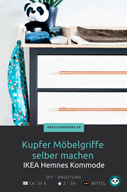 Kupfer Möbelgriffe selber machen - aus Kupferrohr