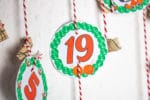 Freebie Printable Adventskalenderzahlen Thema Nähen
