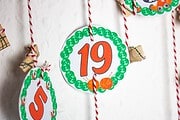 Freebie Printable Adventskalenderzahlen Thema Nähen