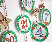 Freebie Printable Adventskalenderzahlen Thema Nähen