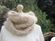 Kragen stricken; warm, weich und super schnell gestrickt