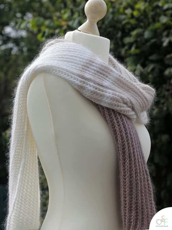 Anleitung/ Patentmuster Schal stricken