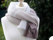 Anleitung/ Patentmuster Schal stricken