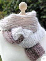 Anleitung/ Patentmuster Schal stricken
