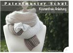 Anleitung/ Patentmuster Schal stricken