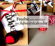 DIY Adventskalender in 2 Varianten: Super easy oder etwas aufwändiger