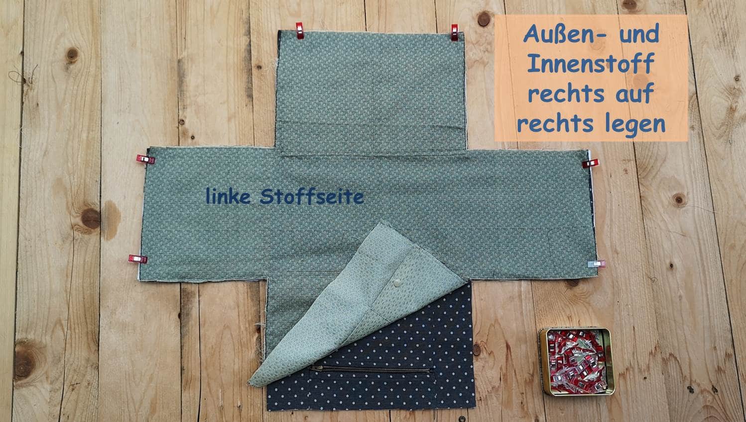 Utensilio selber nähen – Schritt für Schritt Anleitung mit Schnittmuster