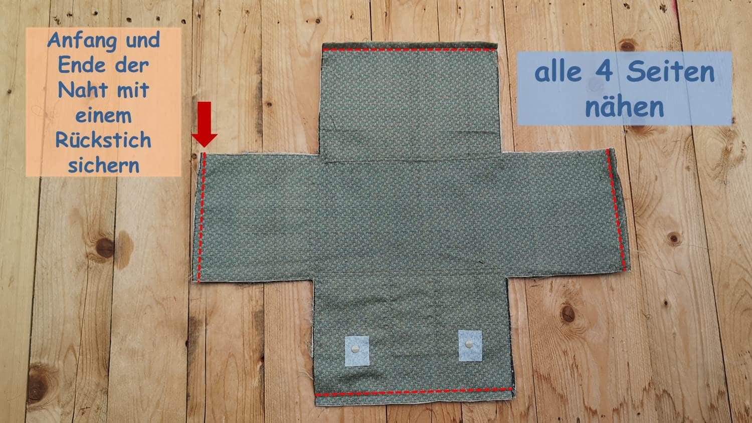 Utensilio selber nähen – Schritt für Schritt Anleitung mit Schnittmuster
