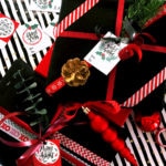 Geschenkanhänger für Weihnachtspäckchen