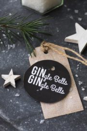 Gin-Salz, einfach selbstgemacht! DIE Geschenkidee für Gin-Fans. Mit Freebie-Etikett