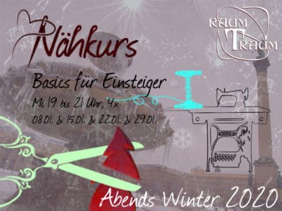 Basics für Einsteiger Januar 4x Mi Abends 19 - 21.00 Uhr