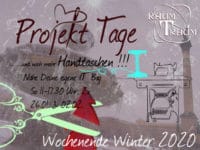 Projekt Wochenende Taschen Nähen 2x So 11.00 bis 17.30