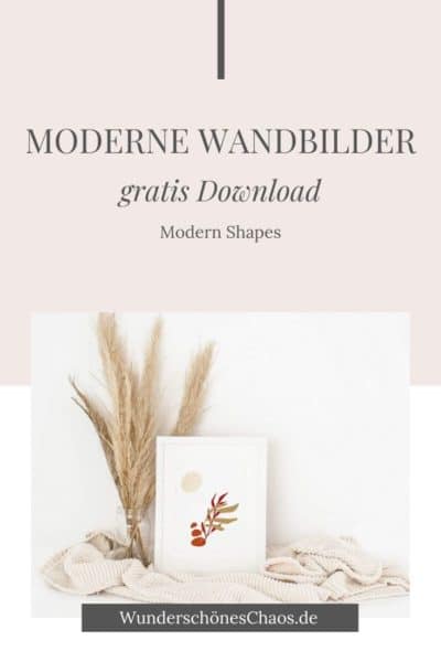 Modern Shape Wandbilder (gratis Download)