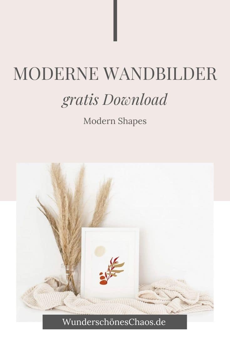 Modern Shape Wandbilder (gratis Download)