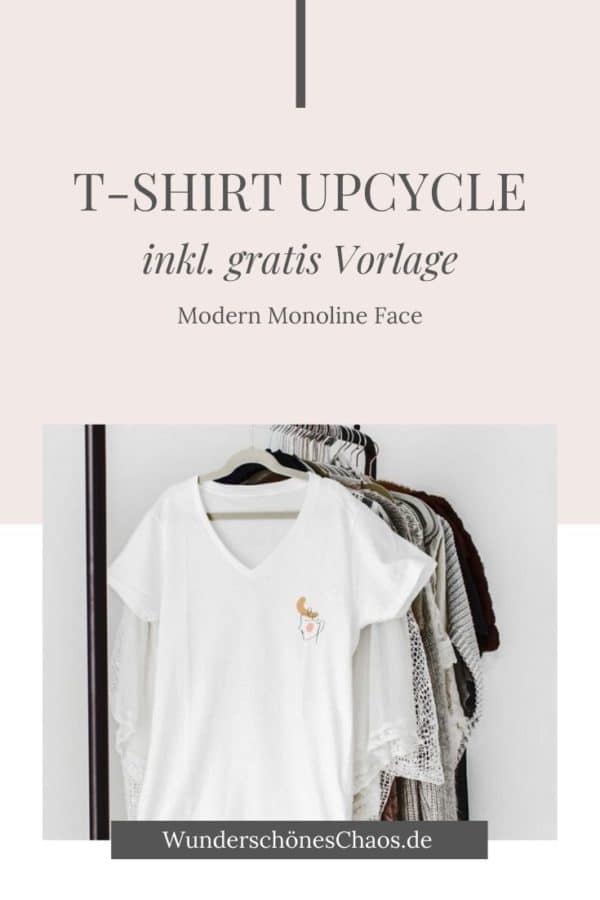 Diy T Shirt Verschonern Inkl Gratis Vorlage Handmade Kultur