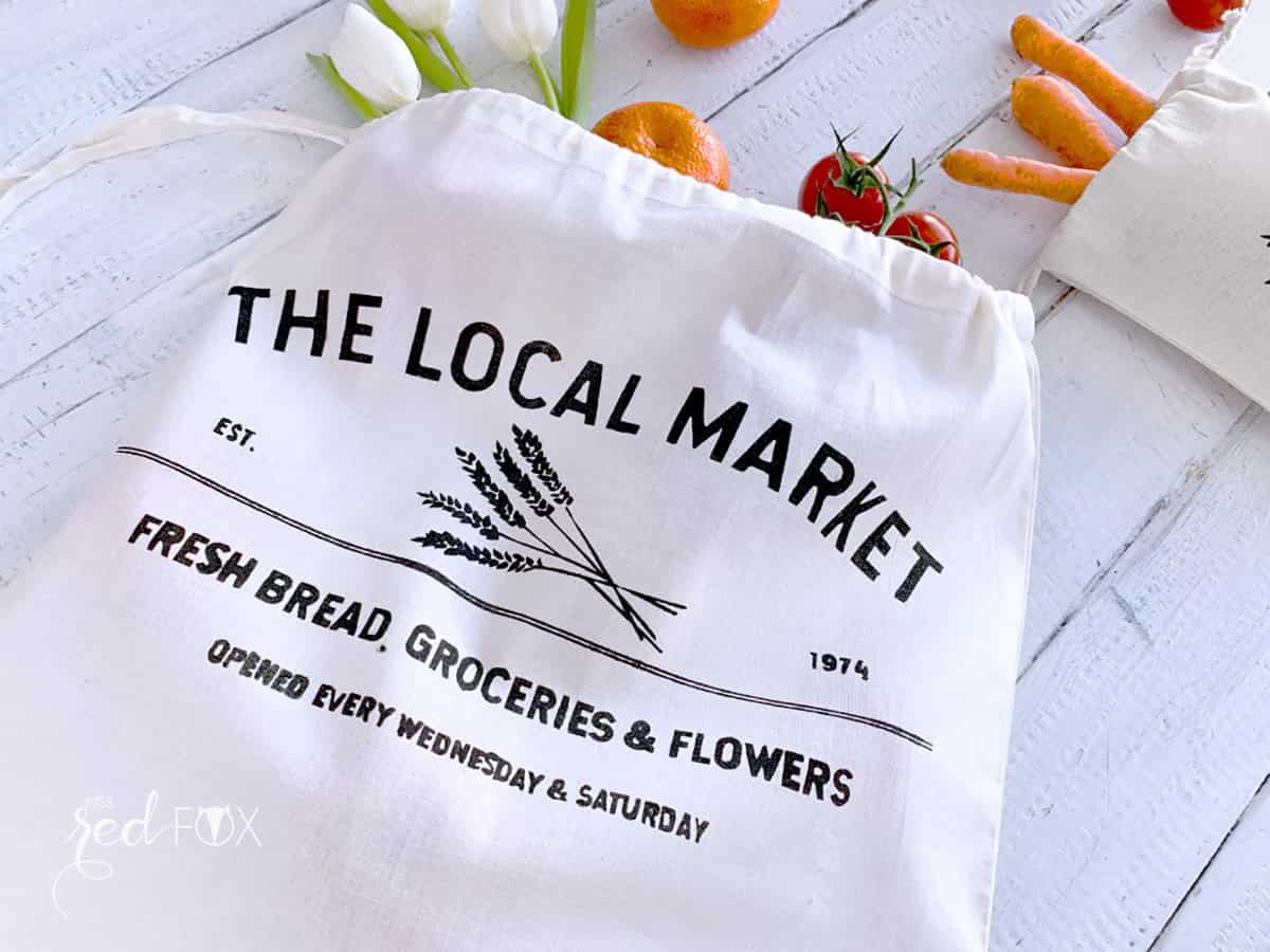 Nachhaltiger DIY Einkaufsbeutel