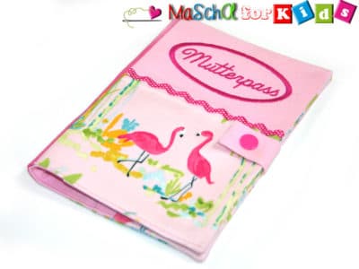 Mutterpasshülle Dekor Flamingo Mutterpasshülle Dekor Flamingo
