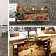 Verschiedene handgefertigte Kunstwerke und Dekorationen bei HANDMADE Kultur, inklusive Holzskulpturen, Wandbilder und kreative Bastelarbeiten, die handgemachte Qualität zeigen.
