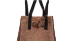 Tasche aus Teddystoff – Nähanleitung mit Schnittmuster