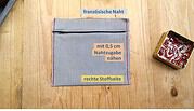 Tasche aus Teddystoff – Nähanleitung mit Schnittmuster