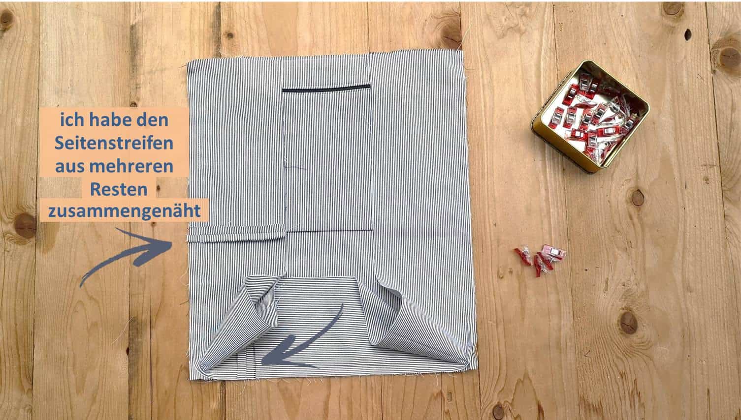 Tasche aus Teddystoff – Nähanleitung mit Schnittmuster