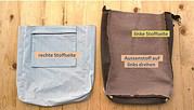 Tasche aus Teddystoff – Nähanleitung mit Schnittmuster