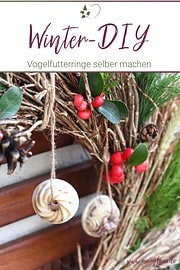 Winter-DIY: Vogelfutter selber machen