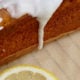 Zitronenkuchen mit Mascarpone und kandierten Pekannüssen