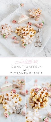 „DONUT-WAFFELN MIT ZITRONENGLASUR!"