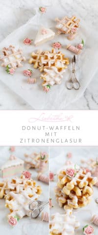 „DONUT-WAFFELN MIT ZITRONENGLASUR!"