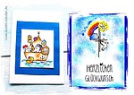 Kommunion Karte basteln