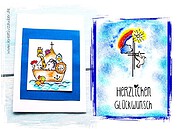 Kommunion Karte basteln