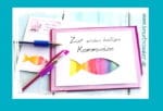 Kommunion Karte basteln