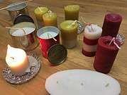 Wachsreste wiederverwenden: Advent, ein Lichtlein brennt – oder auch ein paar mehr …