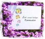 Kommunion Karte basteln