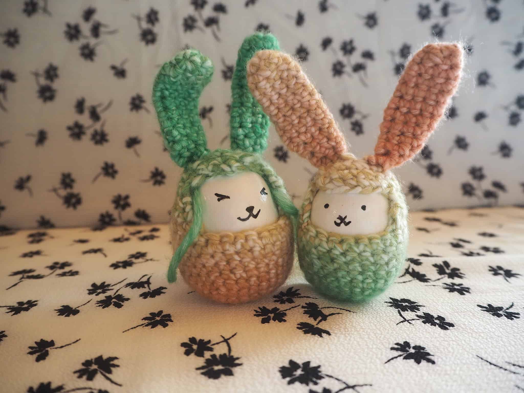 Süßes DIY Osterhasen Ei häkeln