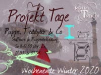Nähkurs Projekt Stofftiere Wochenende 2x So 11-17.30 Uhr