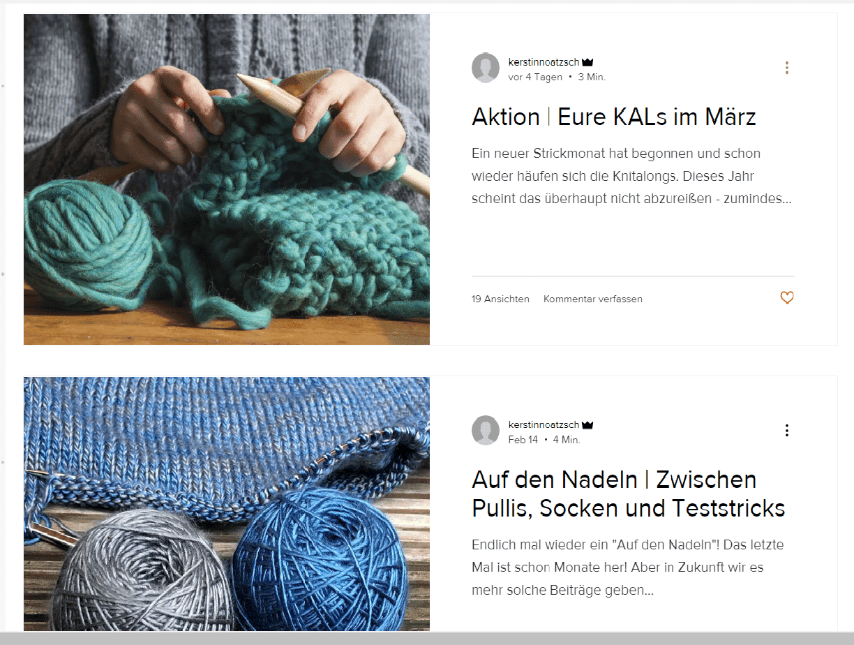 Liebste Wolle Blog