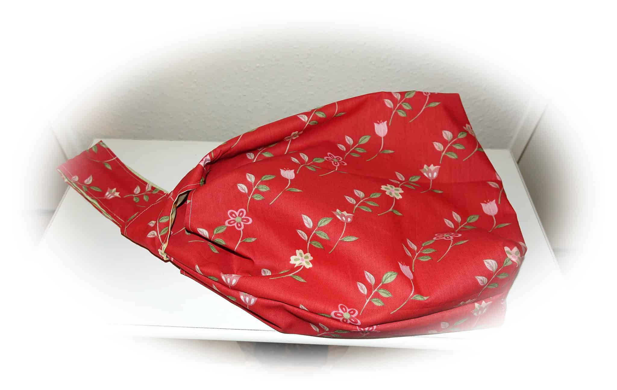 Knotentasche / Wendetasche / Projekttasche / Handgelenkstasche / Tasche nähen für Anfänger