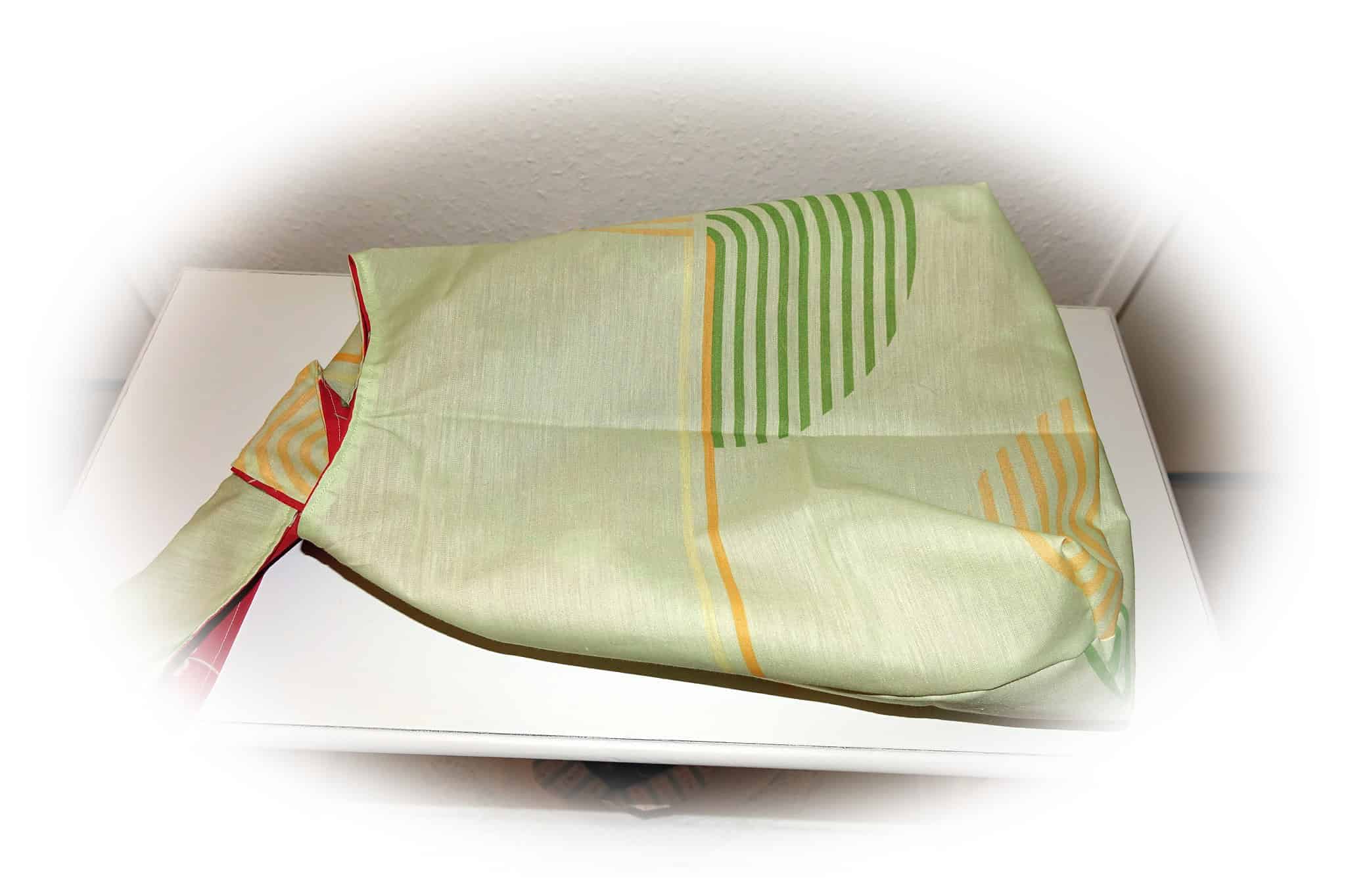 Knotentasche / Wendetasche / Projekttasche / Handgelenkstasche / Tasche nähen für Anfänger