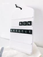 Mini DIY Letterboard für die Küche
