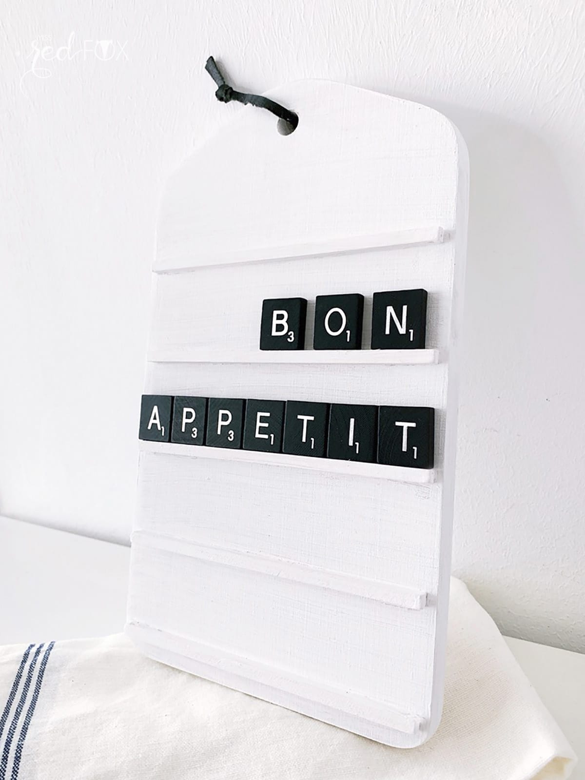 Mini DIY Letterboard für die Küche