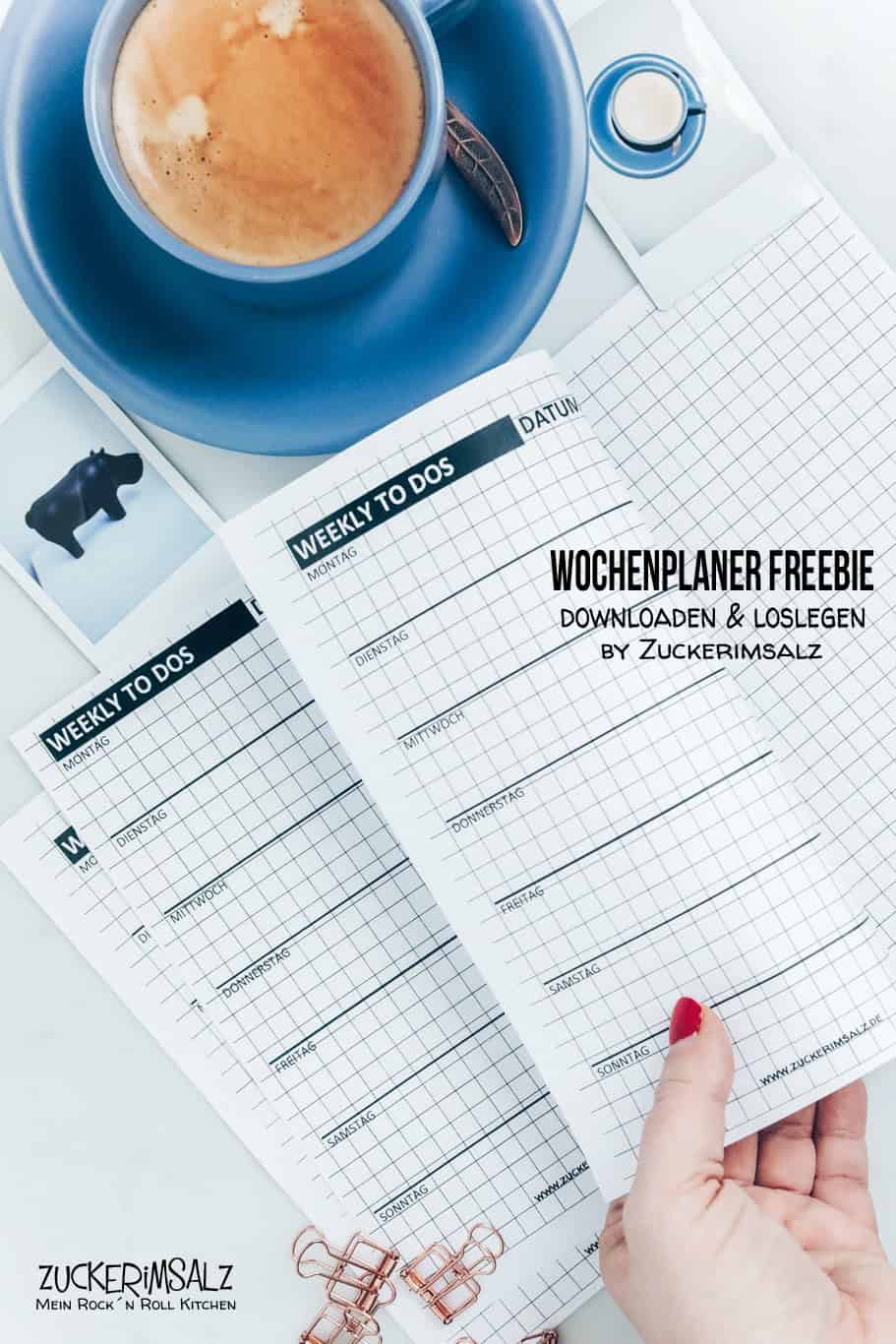 Freebie DIY | Notizbuch „Wir machen das jetzt einfach mal“ … der kostenlose Wochenplaner zum Downloaden