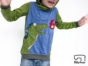 Drachen Applikation Freebie