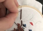 Sticktechnik lernen: Wickelstich für Locken