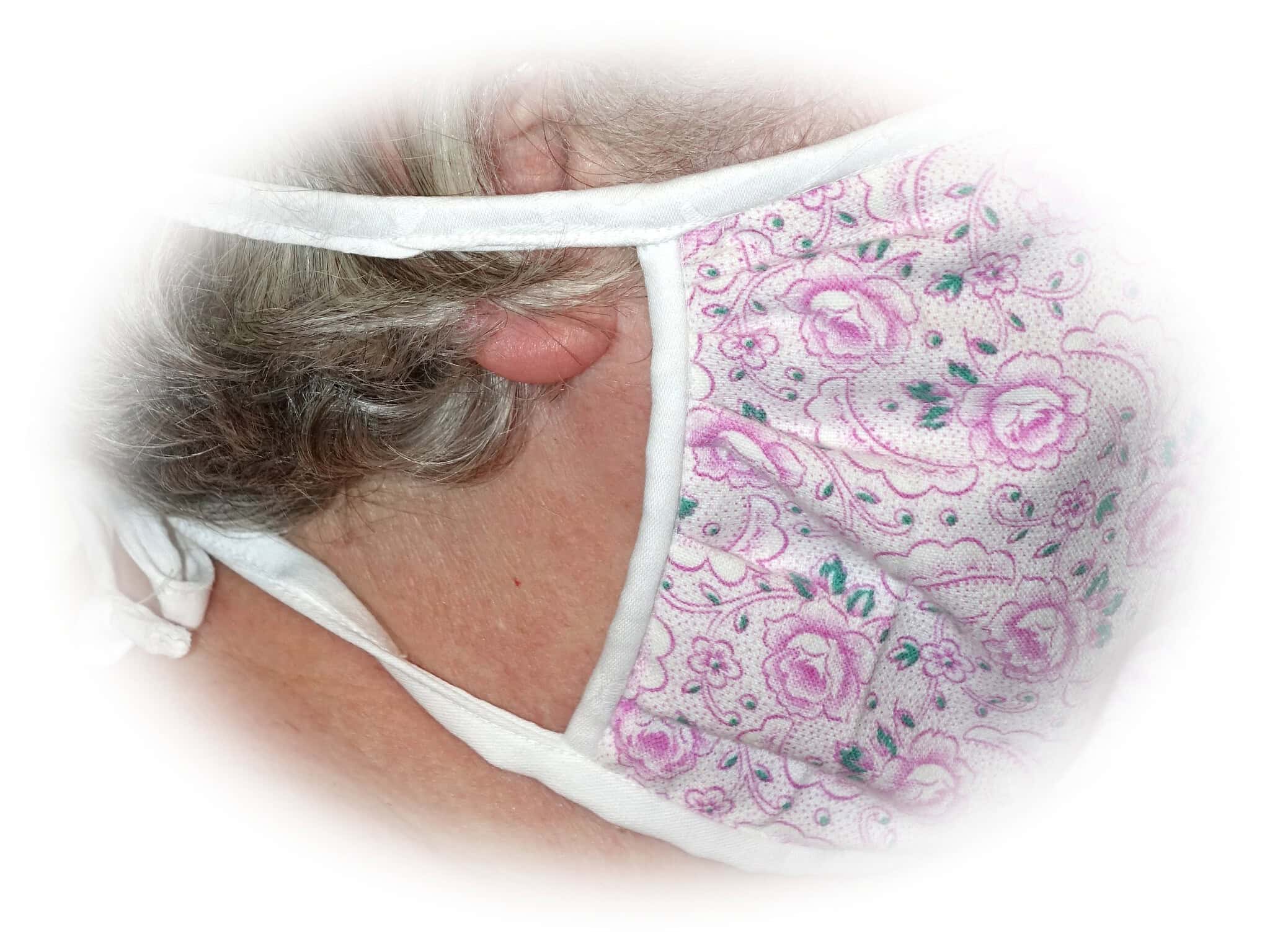 Mund Nasen Maske ohne Draht ganz einfach selber nähen