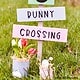 DIY Gartenschild “Bunny Crossing”