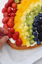 Der Alles-wird-gut Regenbogen-Kuchen