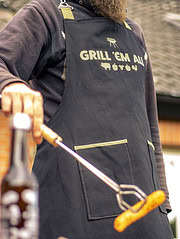 Grillschürze nähen - kostenloses Schnittmuster