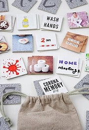 Corona MEMORY Spiel selbst gestalten